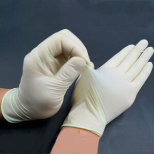 Sterile Latex Surgical Gloves Pre-Powdered