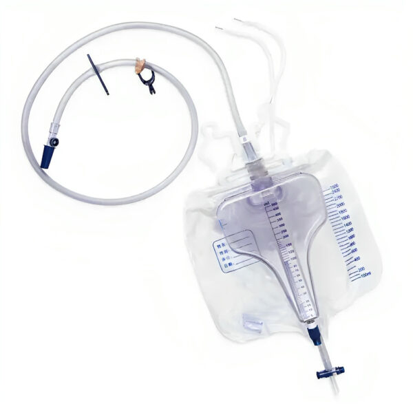 Urinary Drainage Urinemeter with T-tap Outlet