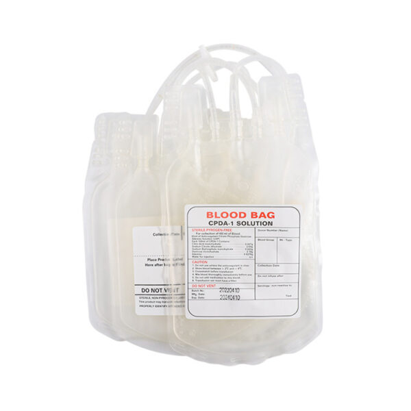 Double Blood Bag With CPDA Solution - Image 2