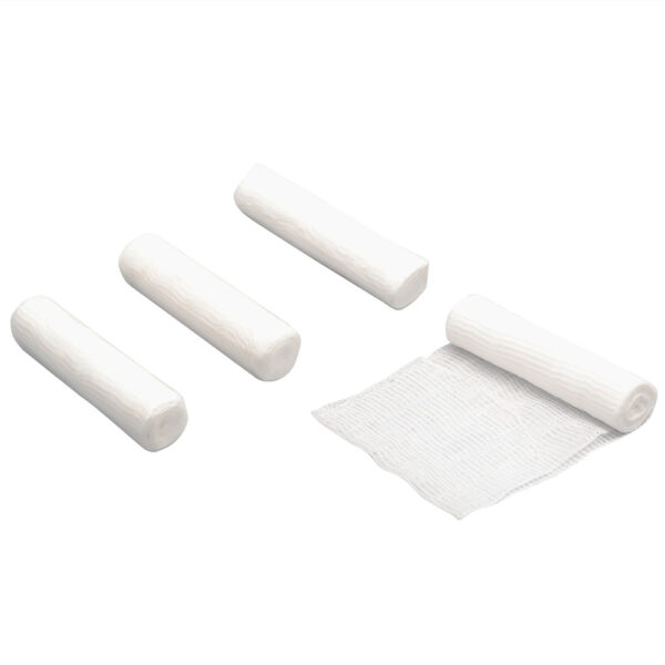 Gauze Bandage Roll with Woven Edge - Image 2