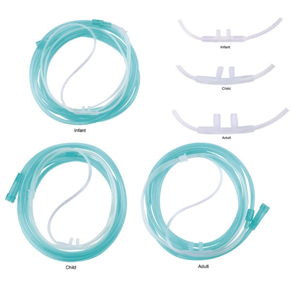 Double-hole Nasal Oxygen Cannula