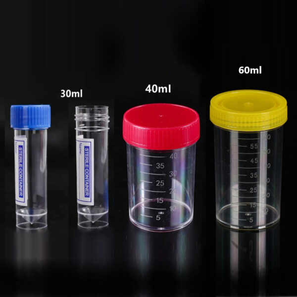 Urine Stool Specimen Collection Container 30ml 120ml Liderson Medical 