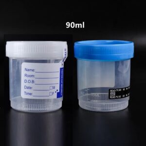 90ml Sterile Urine Collection Container (with or W/O Temperature Strip)
