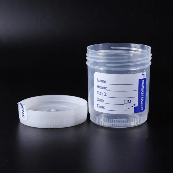 90ml Sterile Urine Collection Container (with or W/O Temperature Strip) - Image 9