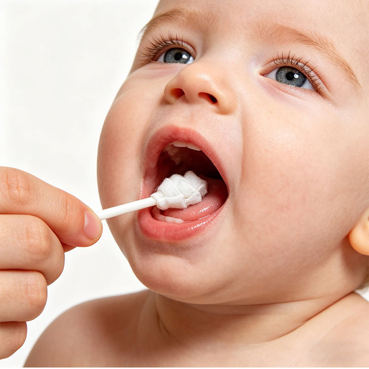 Baby Oral Gauze Cleaner (Spiral Shape) - Image 3